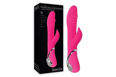 Adam & Eve The Dancing Dolphin Vibrator (Pink)-Adult Toys - Vibrators - Rabbits-Adam & Eve-Danish Blue Adult Centres