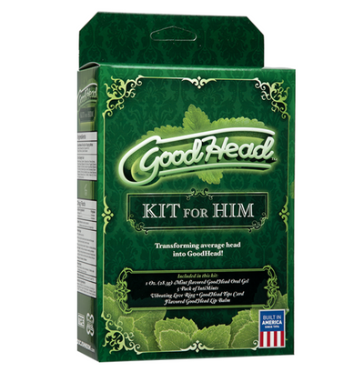 GoodHead - Suck It Kit For Him-Lubricants & Essentials - Creams & Sprays - Oral-Doc Johnson-Danish Blue Adult Centres