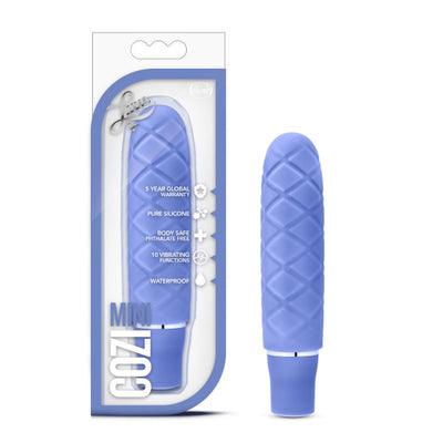 Luxe Cozi Mini --Adult Toys - Vibrators - Bullets-Blush-Danish Blue Adult Centres