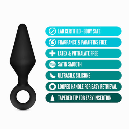 Anal Adventures Platinum Loop Plug Kit-Adult Toys - Anal - Plugs-NS Novelties-Danish Blue Adult Centres
