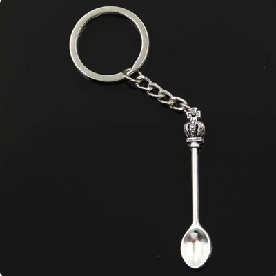 Crown Spoon Keychain --Lifestyle - Lifestyle Accessories-Danish Blue Brand-Danish Blue Adult Centres