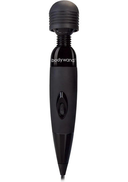 Bodywand Midnight Plug-In Massager black wand with soft-touch finish