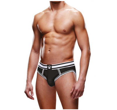 Prowler Open Brief --Clothing - Underwear & Panties - Mens Room in Front-Prowler-Danish Blue Adult Centres
