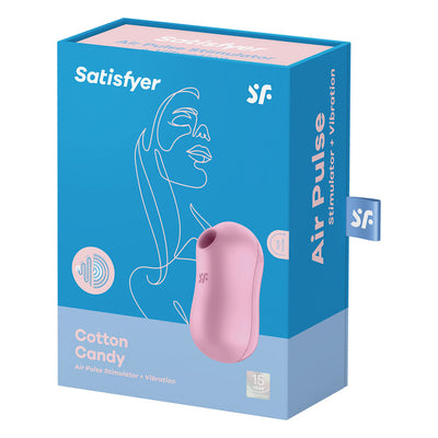 Satisfyer Cotton Candy Air-Pulse --Adult Toys - Vibrators - Clitoral Suction-Satisfyer-Danish Blue Adult Centres