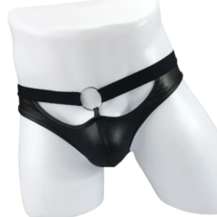 Love In Leather - Mens Wet Look Jock Strap Style L/XL