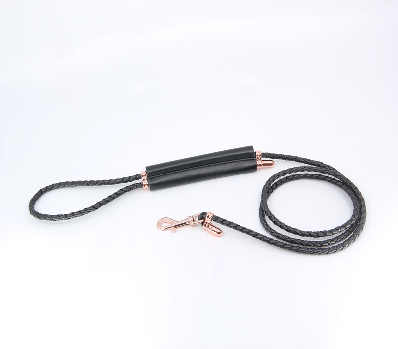 Love in Leather - Adjustable faux leather lead