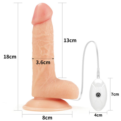 Lovetoy Ingen Vibrating Strap On Set 7"