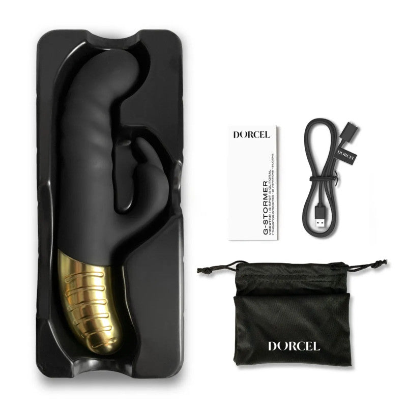 USB rechargeable G-spot rabbit by Dorcel