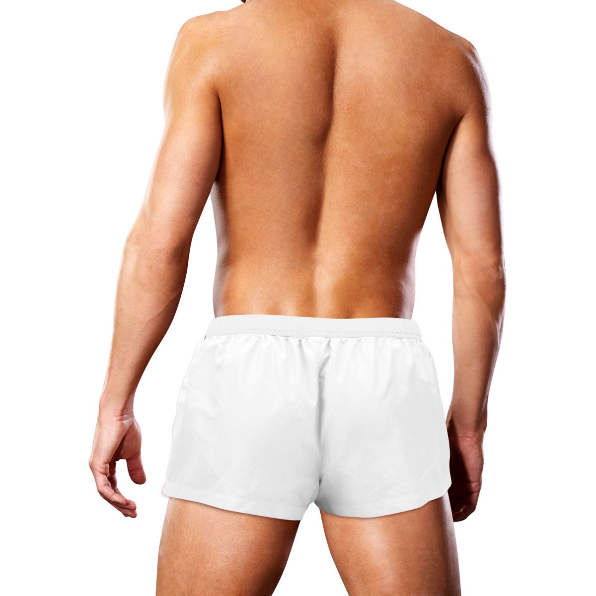 Prowler Swim Trunk - White Oversized Paw