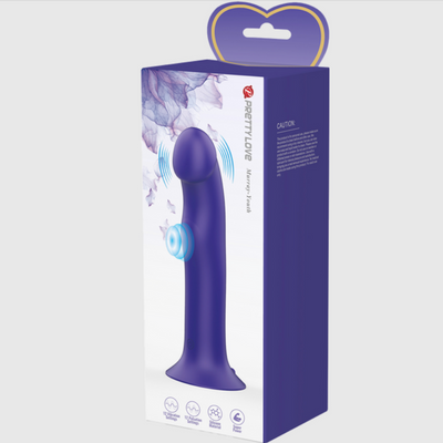 Suction Cup Base Vibrating Thumper Dildo