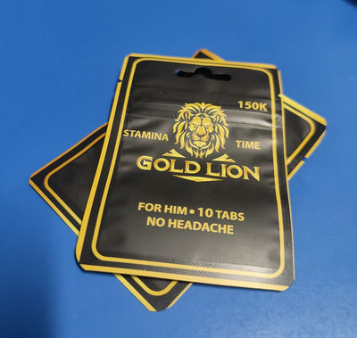 Gold Lion Tablets - 10 Tablet Pack