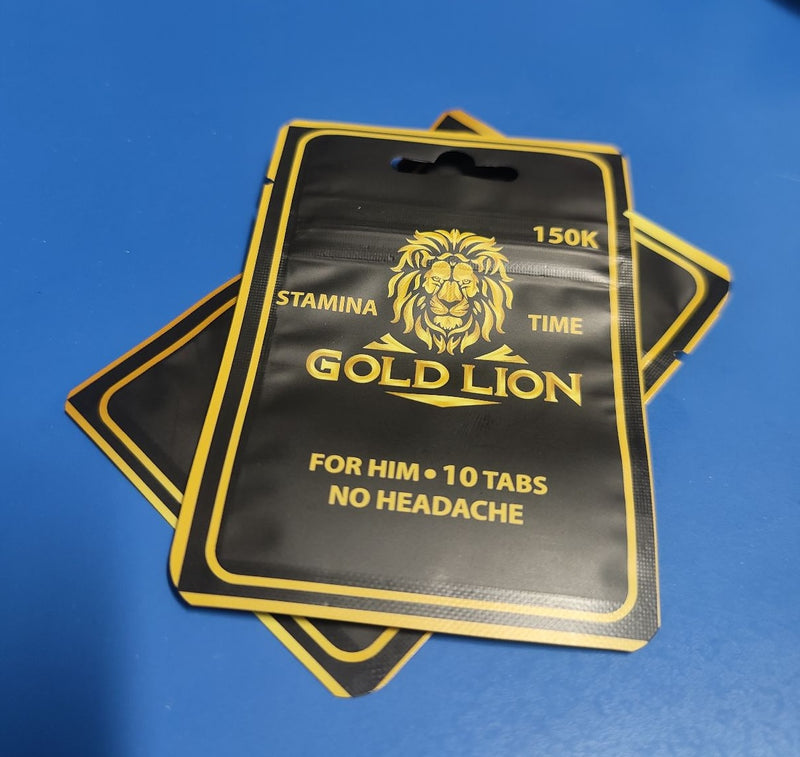 Gold Lion Tablets - 10 Tablet Pack