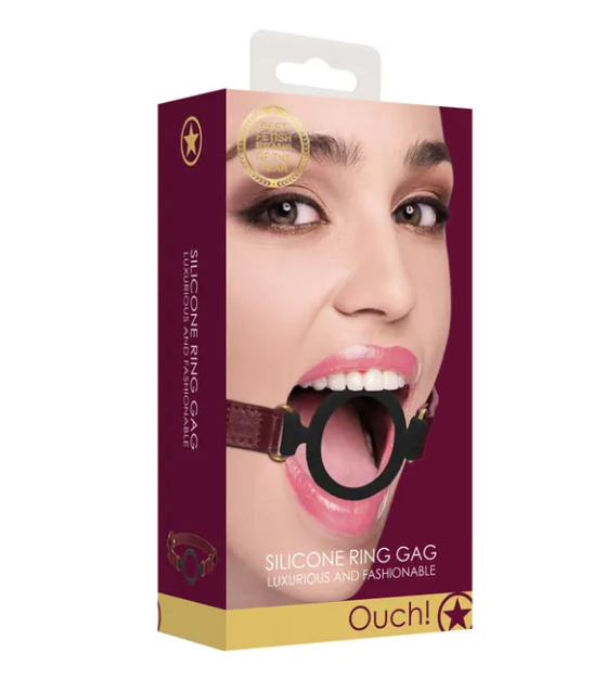 OUCH! Halo - Silicone Ring Gag