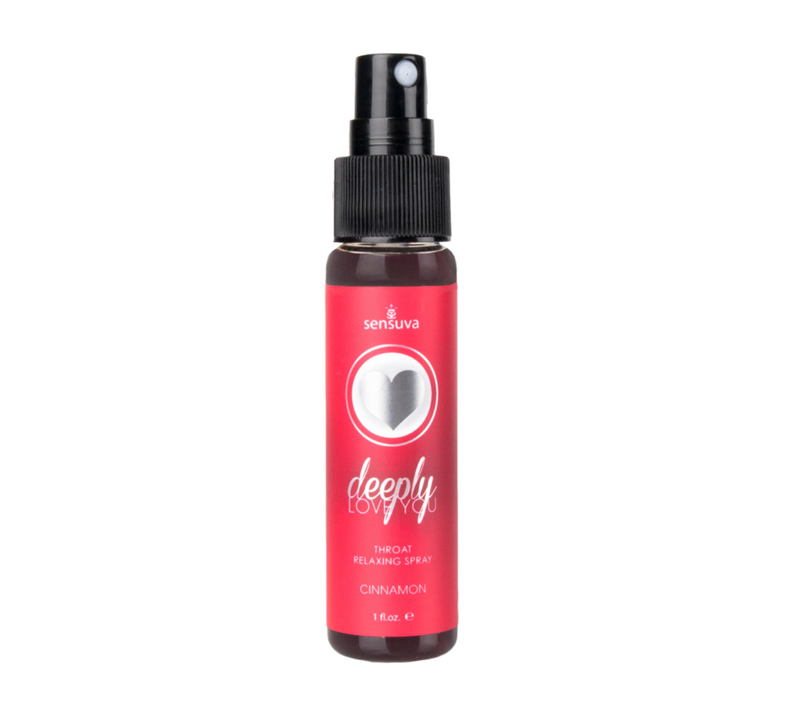 Deeply Love You - Throat Numb Spray-Lubricants & Essentials - Creams & Sprays - Oral-Sensuva-Danish Blue Adult Centres