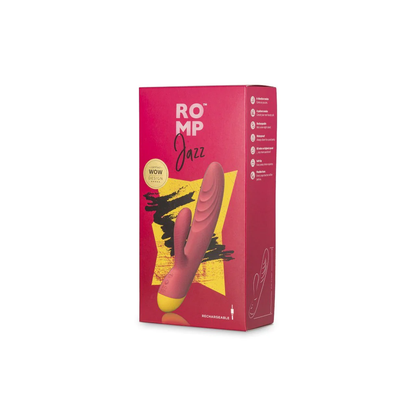 ROMP Jazz Rabbit Vibrator (Pink)-Adult Toys - Vibrators - Rabbits-ROMP-Danish Blue Adult Centres
