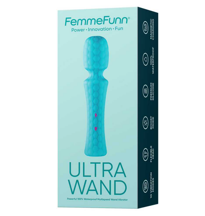 Femme Funn Ultra Wand-Adult Toys - Vibrators - Wands-Femme Funn-Danish Blue Adult Centres