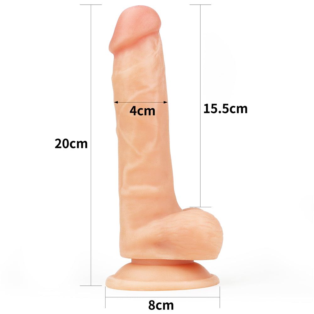 Lovetoy Ingen Easy Strap On Set 7.5" With Balls