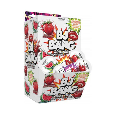 BJ Bang Oral Sex Popping Candy - 3 Flavours (72 Box)
