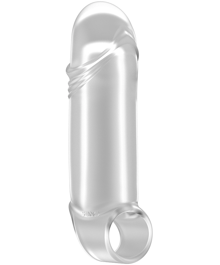 Sono NO35 Stretchy Thick Penis Extension Transparent