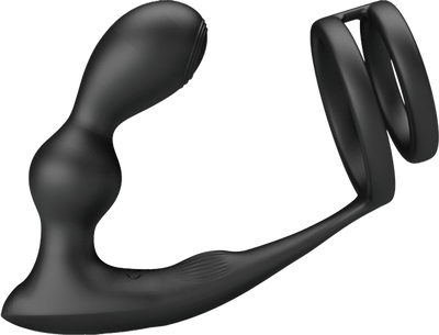 Marshall Remote Control Prostate Massager With Cock And Ball Ring