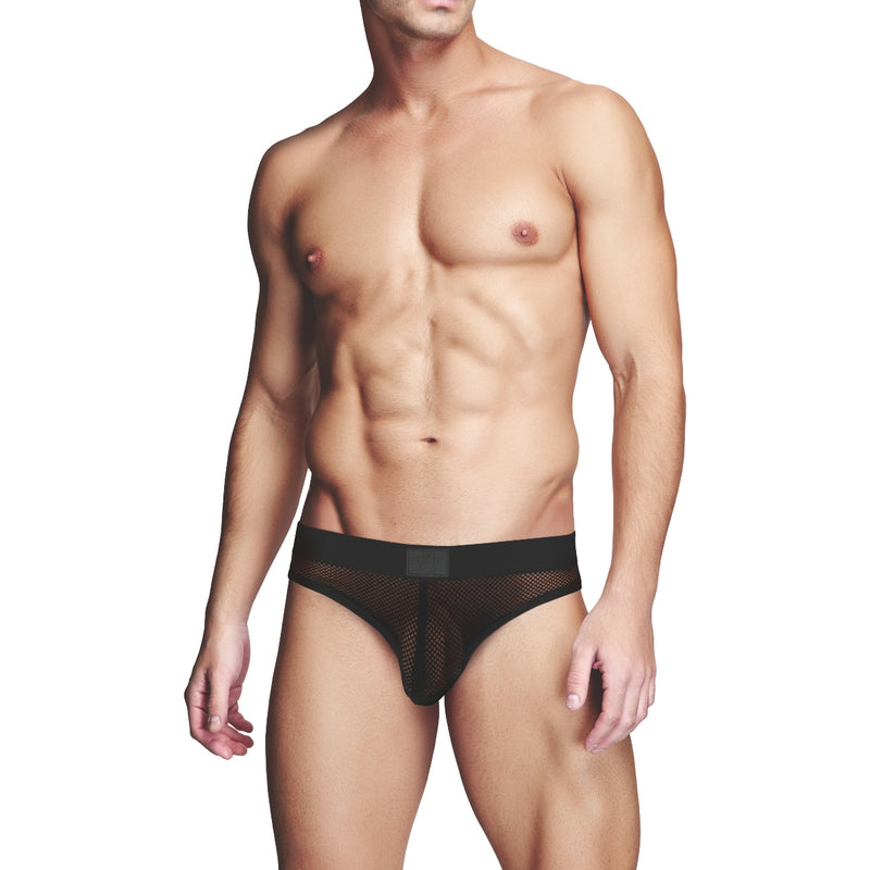 Prowler RED - Fishnet Ass-less Brief M