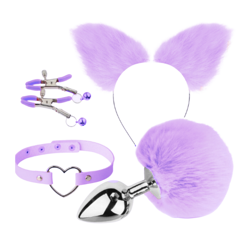 Danish Blue Bondage Kitty Kink Pack Purple