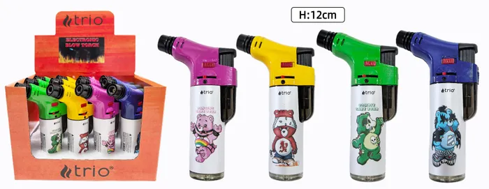 Trio Care Bears Stand Up Blow Torch Jet Lighter