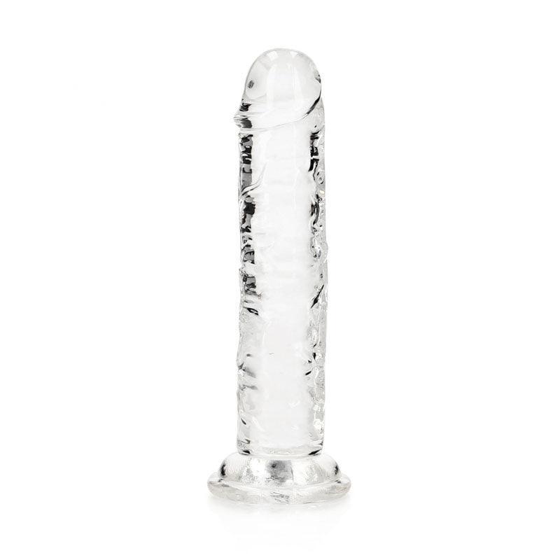 RealRock Crystal Clear Realistic Without Balls 9" Translucent