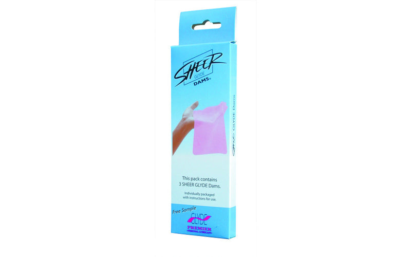 Oral Sheer Dam Vanilla 3 Pack