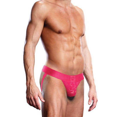 Prowler Jock Strap Pink Lace