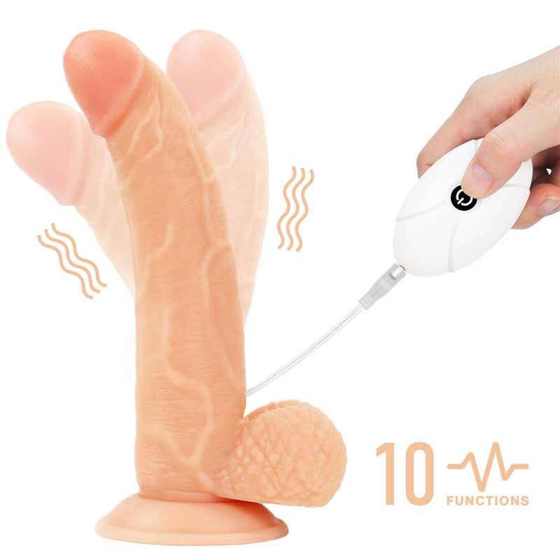 Lovetoy Ingen Easy Vibrating Strap On 8.5"