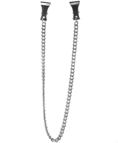 OUCH! Pinch Nipple Clamps With Chain