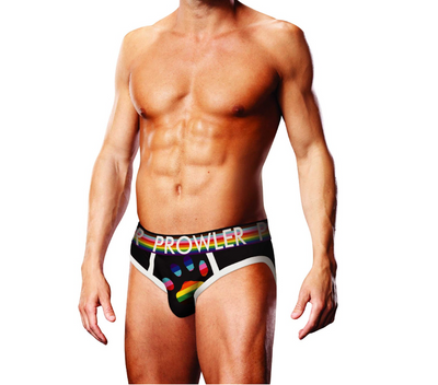 Prowler Brief - Black Oversized Paw