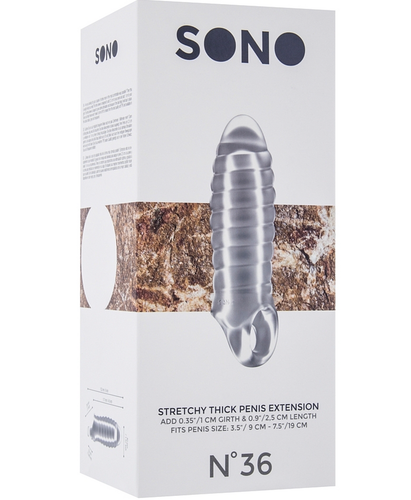 Sono NO36 Stretchy Thick Penis Extension