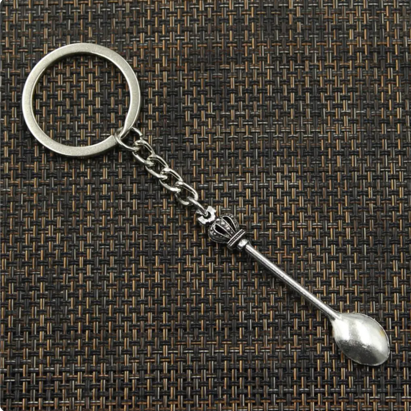 Crown Spoon Keychain --Lifestyle - Lifestyle Accessories-Danish Blue Brand-Danish Blue Adult Centres