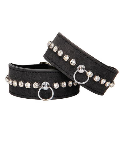 Diamond Studded Ankle Cuffs