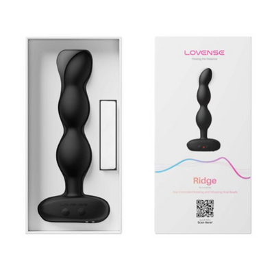 Lovense Ridge Rotating Vibrating Anal Beads