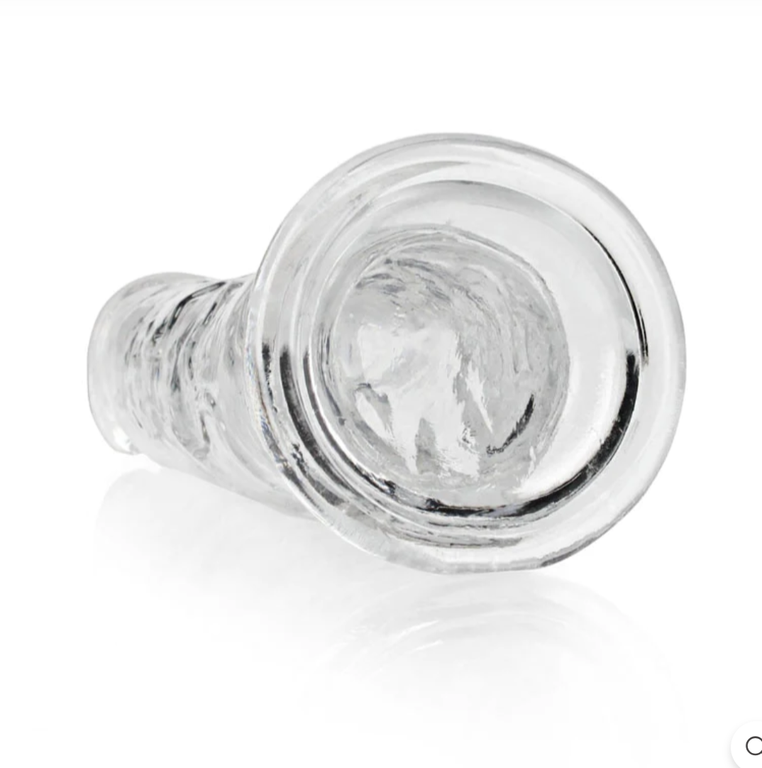 RealRock Crystal Clear Realistic Without Balls 10" Translucent