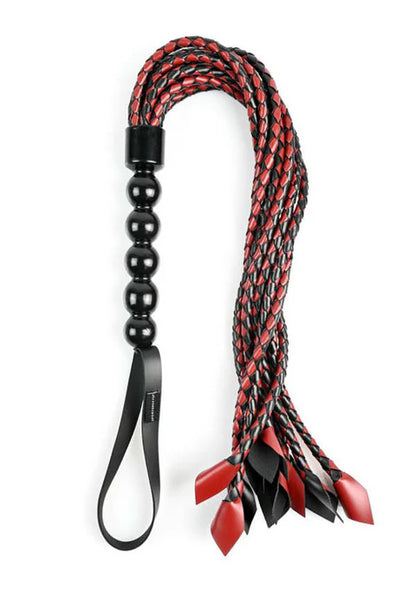 Sportsheets Saffron Braided Flogger