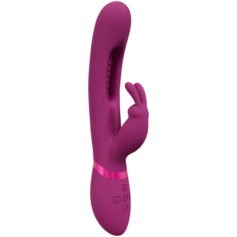 Vive - Mika G-Spot Flapping Rabbit Pink-Adult Toys - Vibrators - Rabbits-Vive-Danish Blue Adult Centres