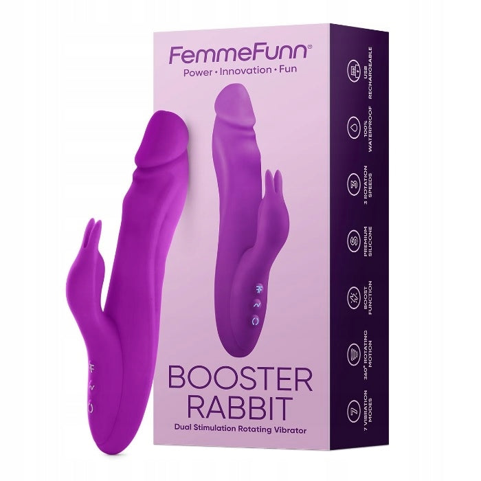 Femme Funn - Booster Rabbit-Adult Toys - Vibrators - Rabbits-Femme Funn-Danish Blue Adult Centres