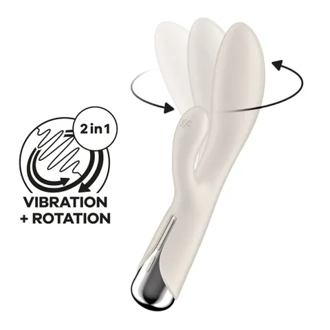 Satisfyer Spinning Rabbit 1 Beige