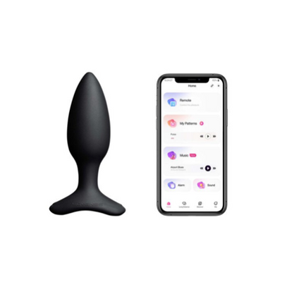 Lovense Hush 2.0 Bluetooth Vibrating Butt Plug 1.5in