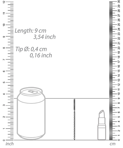 Urethral Sounding - Stainless Steel Stick