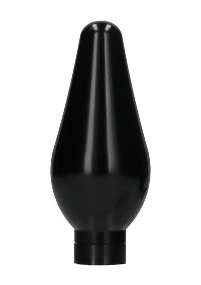 OUCH! Interchangeable Butt Plug Set-Pointed Medium-Black