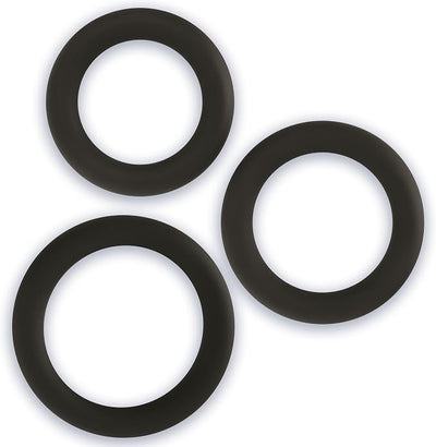 Adam & Eve Silicone Penis Ring Set