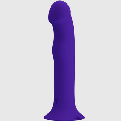 Suction Cup Base Vibrating Thumper Dildo