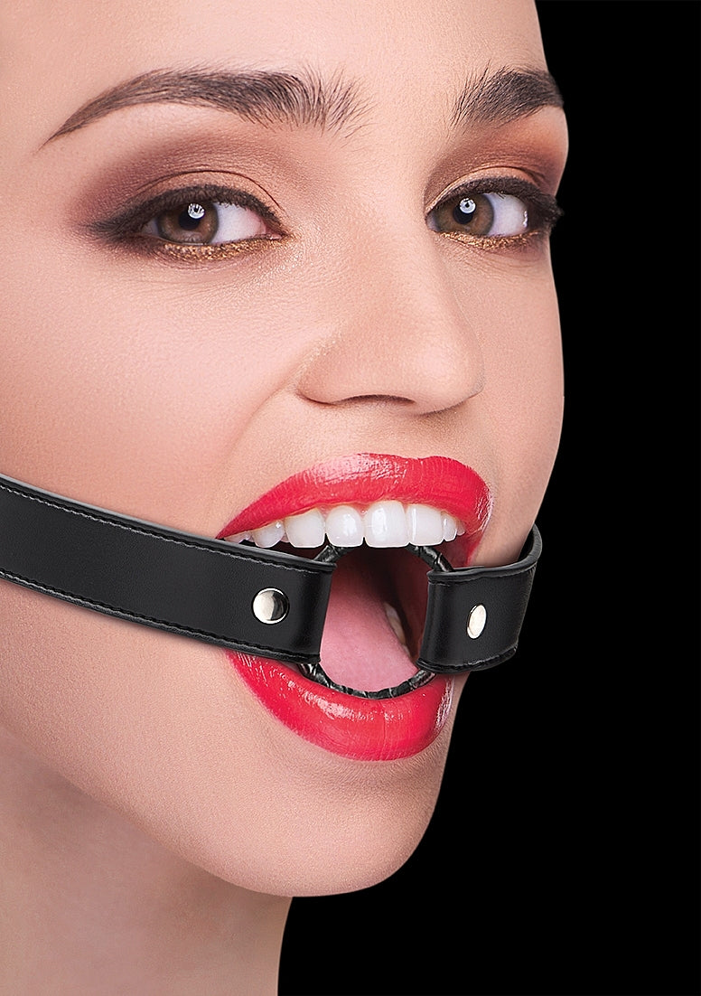 OUCH! Wrapped O-Ring Gag - Black