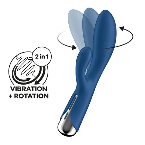 Satisfyer Spinning Rabbit 1 Blue