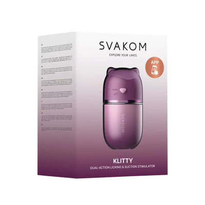 Svakom - Klitty - Dual Action Suction